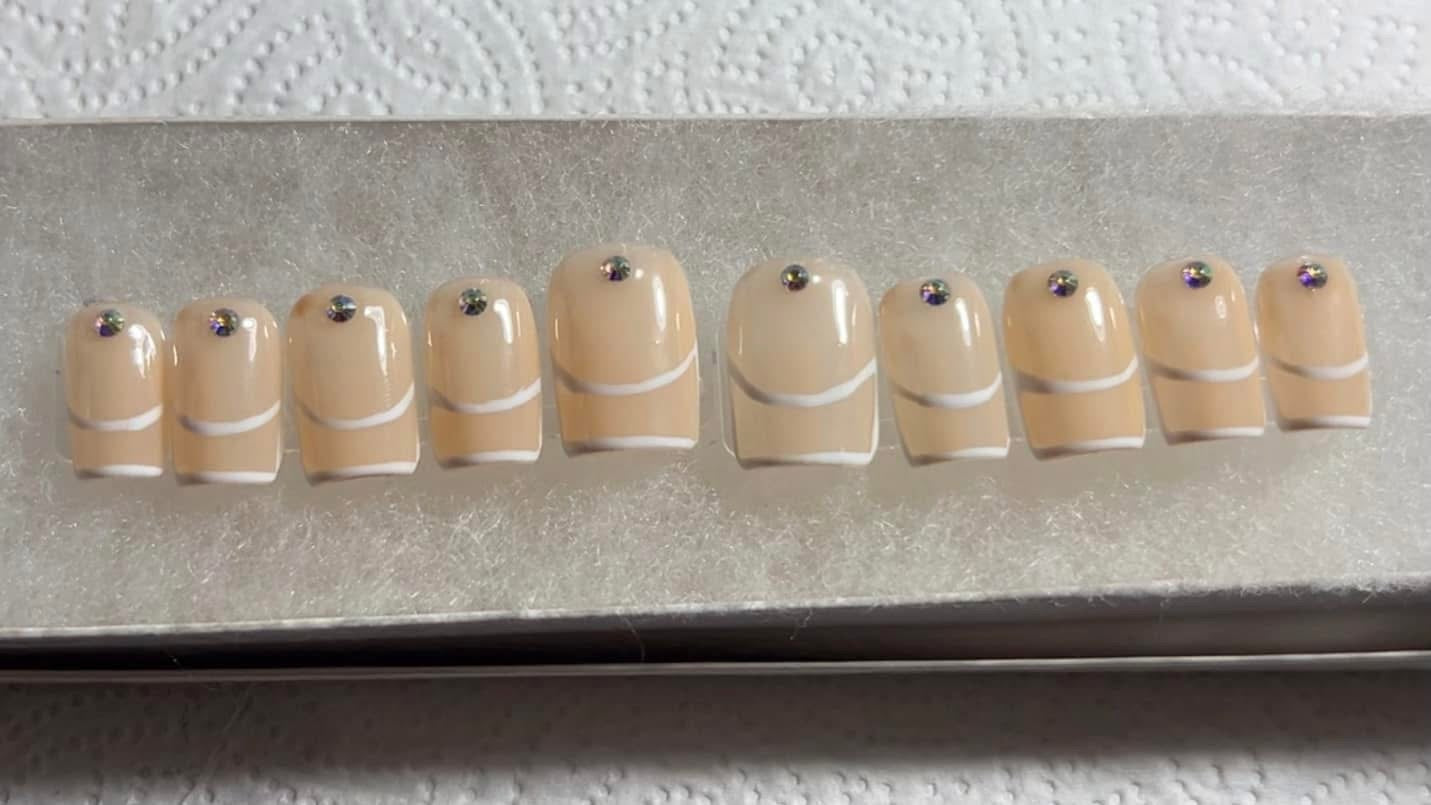 White French Lines Set