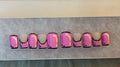 Pink Cartoon Short Set