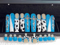 LB & Cowprint XXL and Toes Set