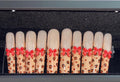 Cheetah & Red Bows Set